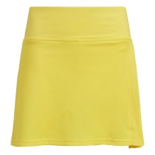 adidas Tennis Skirt Pop Up (integrated inner shorts, wide elastic waistband) yellow Girls